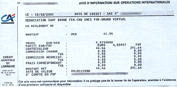 Relev&eacute; du credit agricole